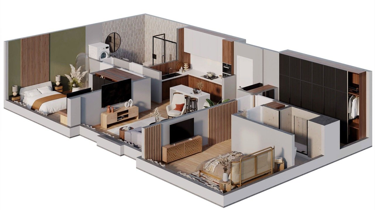 2D & 3D Floor Plans
